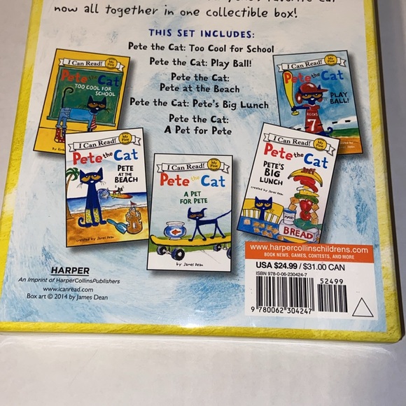 Harper Pete The Cat Super Cool Reading Collection 5 Books - Picture 3 of 5